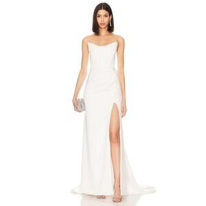 Noel & Jean by Katie May Belle Strapless Mermaid Wedding Gown Off White Size XS